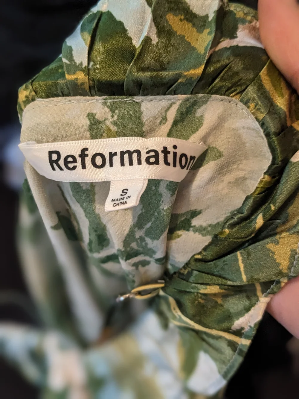 Reformation Aribella Silk Dress - Picture 2 of 7